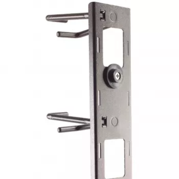APC NetShelter Gestão de cabos, Gestor de cabos vertical, Anéis para cabos, Conjunto de 8, Preto, 55 mm x 766 mm x 85 mm