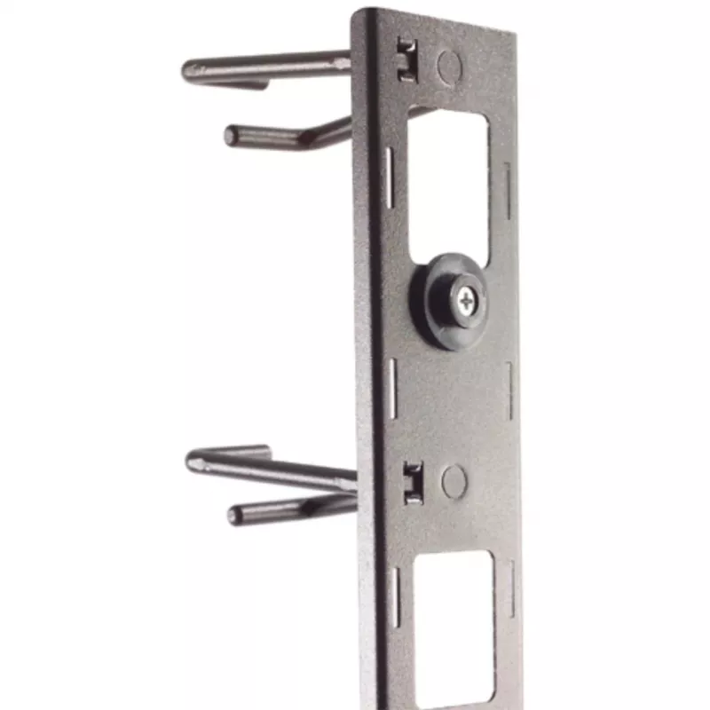 APC NetShelter Gestão de cabos, Gestor de cabos vertical, Anéis para cabos, Conjunto de 8, Preto, 55 mm x 766 mm x 85 mm