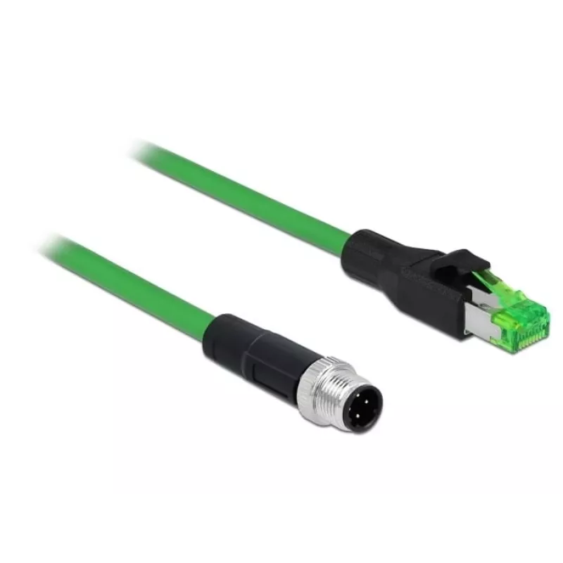 Cabo de rede DeLOCK 85438 RJ45 Ethernet Cat6 2 m preto
