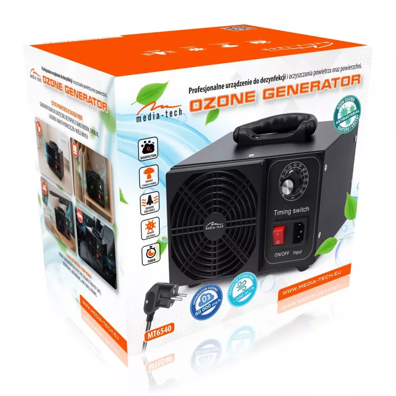 Gerador de ozono para desinfeção e purificação do ar OZONE GENERATOR MT6540