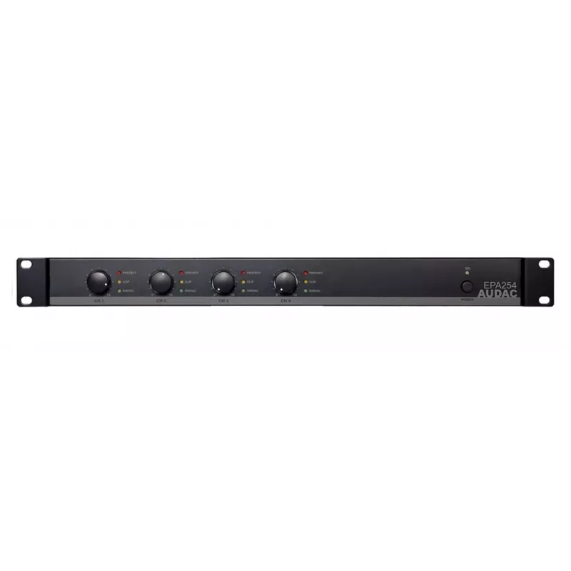 AUDAC EPA254 amplificador de áudio, 4,0 canais, preto