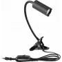 Projetor LED EUROLITE KKL-7 3000K preto – 3000 K branco quente, iluminação compacta de palco/destaque
