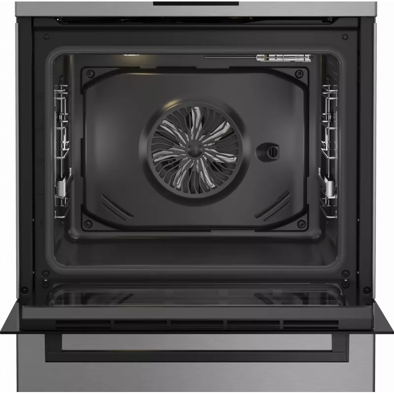 Fogão BEKO | FBMA61330GXDT | Tipo de placa gás | Tipo de forno elétrico | Aço inoxidável | Largura 60 cm | Grelhar | LED | Profundidade 60 cm | 72 L