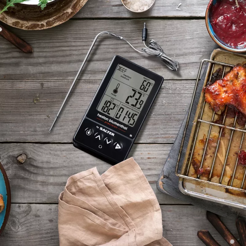 Salter 540A HBBKCR Heston Blumenthal Precision 5-in-1 termómetro digital de cozinha