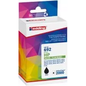 EDD-692 cartucho de tinta preto compatível com HP 963XL 3JA30AE - Compatível - tinta