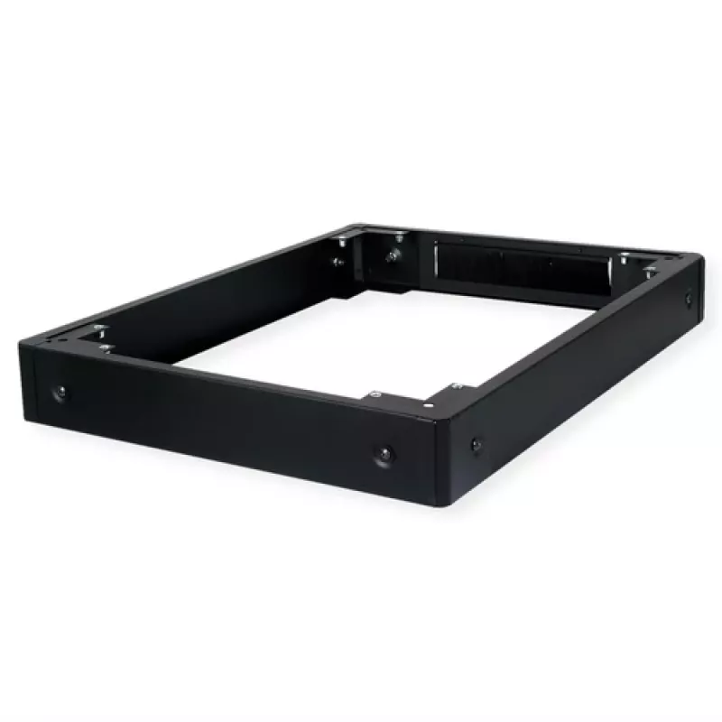 Tomada para armário de rede ROLINE 26.21.0241, para armário de 600×800 mm, preta
