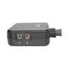 Eaton Tripp Lite series comutador KVM USB/HD de 2 portas com áudio/vídeo, cabos e partilha de periféricos USB - comutador KVM/áudio/USB - 2 x KVM/áudio/USB - 1 utilizador local - Deskt