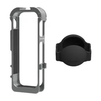 Moldura metálica magnética com proteção de lente em silicone Sunnylife para Insta360 X5