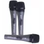 Sennheiser 3-PACK E835-S, conjunto de microfone com 3x E 835 S, microfone vocal, dinâmico, cardioide, interruptor on/off, inclui suporte de microfone e estojos