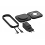 Estação de carregamento sem fios 2 em 1 Belkin BOOSTCHARGE PRO QI2 WIZ026VFBK — carregamento rápido sem fios para smartphone e auscultadores