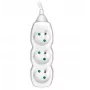 TRACER PowerCord cabo de extensão 1,5 m 3 tomadas branco