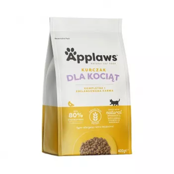 APPLAWS Kitten Chicken - Alimento seco para gatos - 400 g