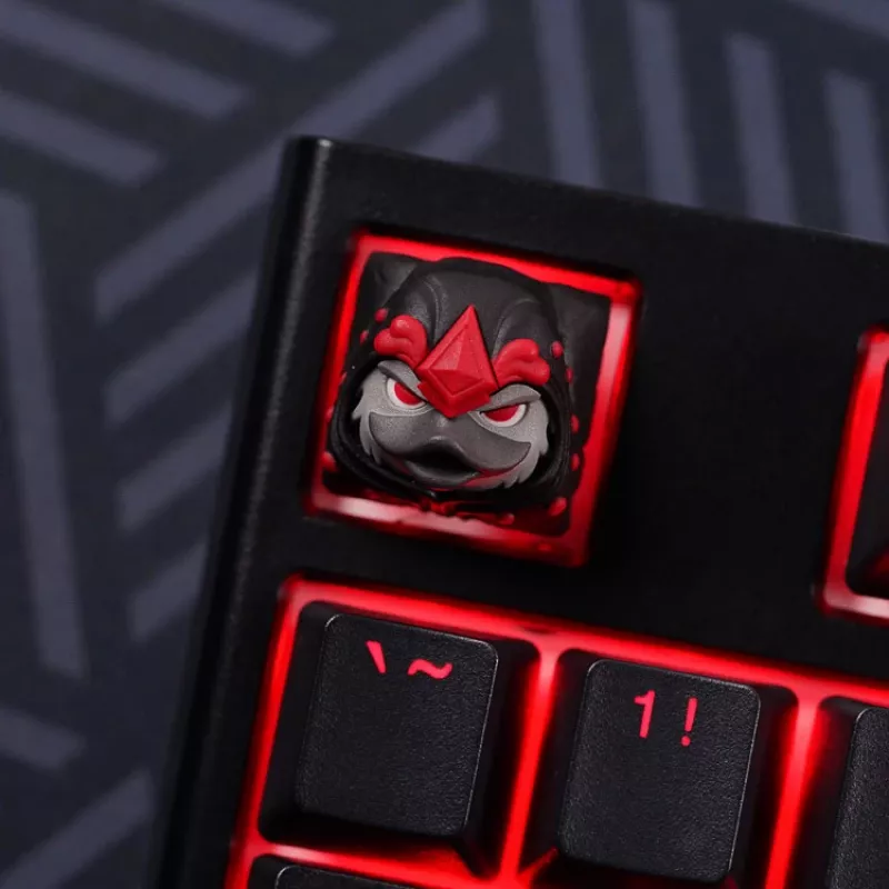 Ducky x Hotkeys Ducky League Aqua Duck (edição escura)