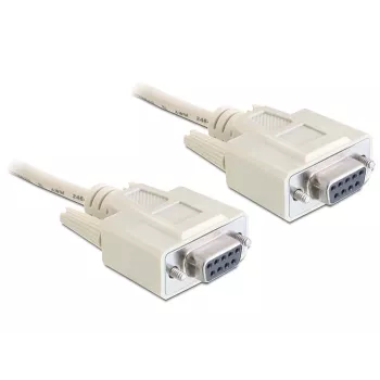 Cabo serial DeLOCK 84250 cinzento 5m Sub-D9