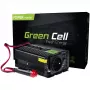 Adaptador inversor Green Cell INV06 12V para 230V 150W 50Hz ficha Type C, 85% de eficiência, preto