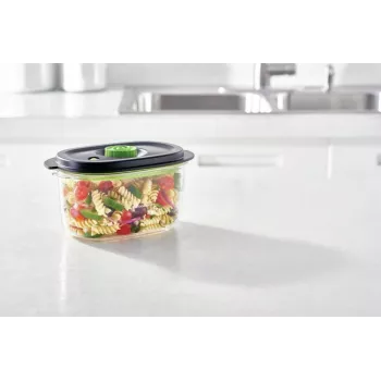 Recipiente de alimentos oval para vácuo FoodSaver FFC022X, 1,2 L