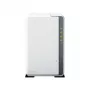 Synology DiskStation DS223J NAS/servidor de armazenamento desktop Realtek RTD1619B 1 GB DDR4 DiskStation Manager branco