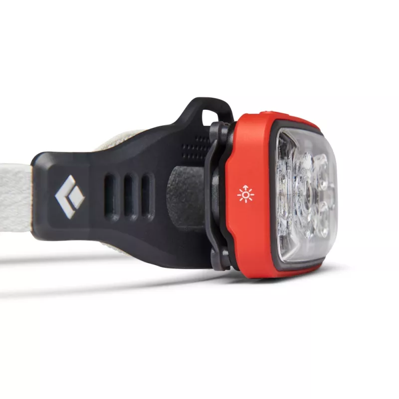 Black Diamond Distance 1500 Rot, lanterna de mão LED branca