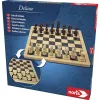 Deluxe Wood - Xadrez & Damas, jogo de tabuleiro
