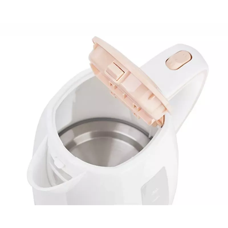 Chaleira elétrica Adler AD 1264 1,7 L 2200 W avelã branca
