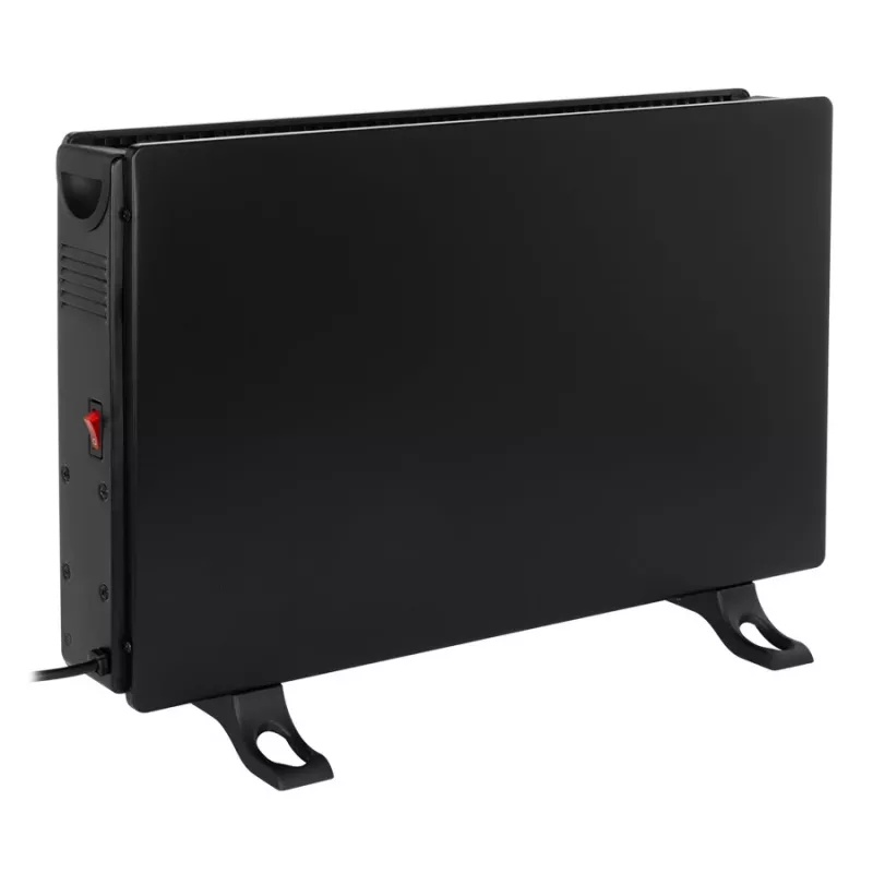 Aquecedor convector elétrico NOVEEN CH7100 — 2000 W, 3 níveis de potência, LCD, temporizador, comando, preto