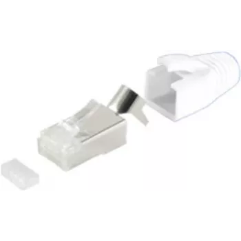 Conector de cabo RJ45 ShiverPeaks BS72067-W branco
