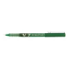 Caneta de haste Pilot Hi-Tecpoint V7 Verde cor de escrita Verde