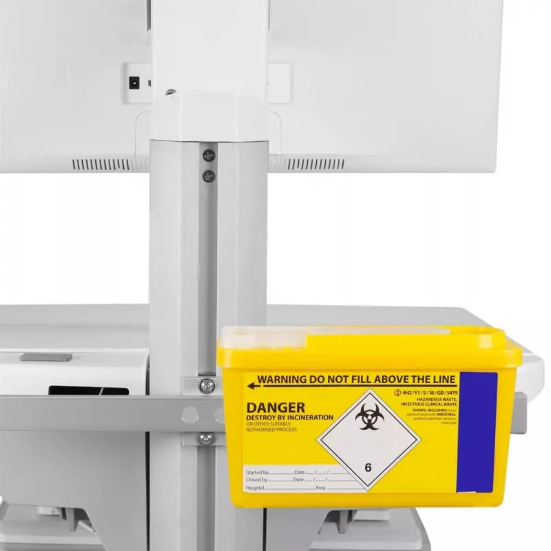 Ergotron 98-420 conjunto de montagem em alumínio, capacidade máxima de carga 2,3 kg