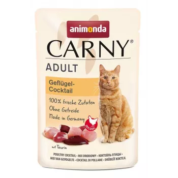 Alimento húmido para gatos Animonda Carny Poultry Cocktail 85 g – sem cereais, frango, adulto