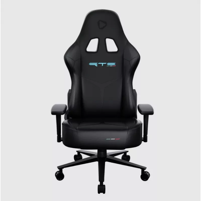 Cadeira gaming Onex RTC Embrace Hardcore preto — design ergonómico, altura ajustável e reclinável