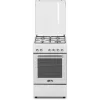 Placa a gás de encastrar e forno elétrico SIMFER 5405SERBB, aparelho combinado, largura 50 cm, classe de eficiência energética A