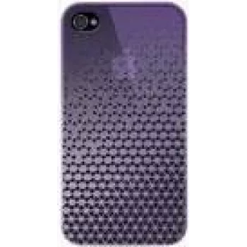 Linksys Belkin Emerge 060 - Capa de proteção para telemóvel - aço, roxo Lightning - para Apple iPhone 4, 4S (F8W049CWC00)
