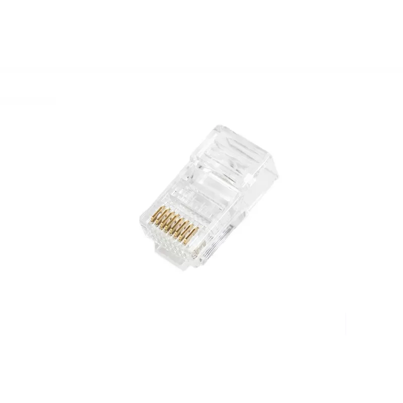 Ficha modular RJ45 DIGITUS (8P8C) Pass-through, CAT 5e, não blindada, AWG 26-24, 100 peças (X-ML-5U-EZ)