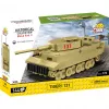 Conjunto de construção Cobi Tiger I 131 — 144 peças, idade recomendada 6+, verde