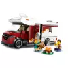 Brinquedo de construção LEGO City Autocaravana de aventura 60454, 385 peças, altura 80 mm, para crianças a partir de 6 anos