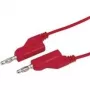 Cabos de medição Voltcraft MS5/RT — ficha banana de 4 mm para ficha banana de 4 mm