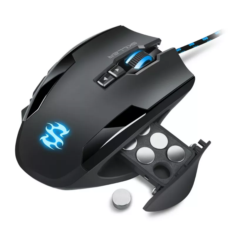 Sharkoon Skiller SGM1 rato gaming destro USB Type-A ótico 10800 DPI