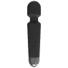 Massageador de clítoris Erolab Wand-M preto — recarregável, à prova de água