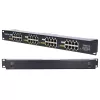Injetor PoE Gigabit Extralink 16 portas 16x 1000Mb/s RJ45, Rackmount