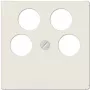 JUNG A561-4SAT2 placa de parede/tampa de interruptor branco (A561-4SAT2)