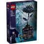 Conjunto de construção LEGO Wednesday 76784 flor dália negra — modelo decorativo, 358 peças, 9+ anos