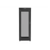 Armário rack Lanberg FF01-8227-23BL 27U armário de chão preto