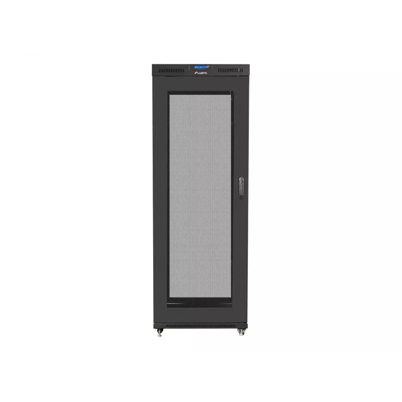 Armário rack Lanberg FF01-8227-23BL 27U armário de chão preto