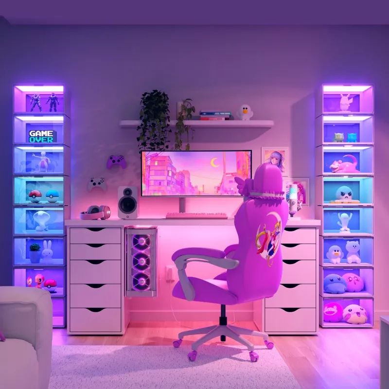 Painel de LED inteligente Nanoleaf X Fantaqi EXPO SQFX01K02-4WT — conjunto de painéis de iluminação decorativos modulares