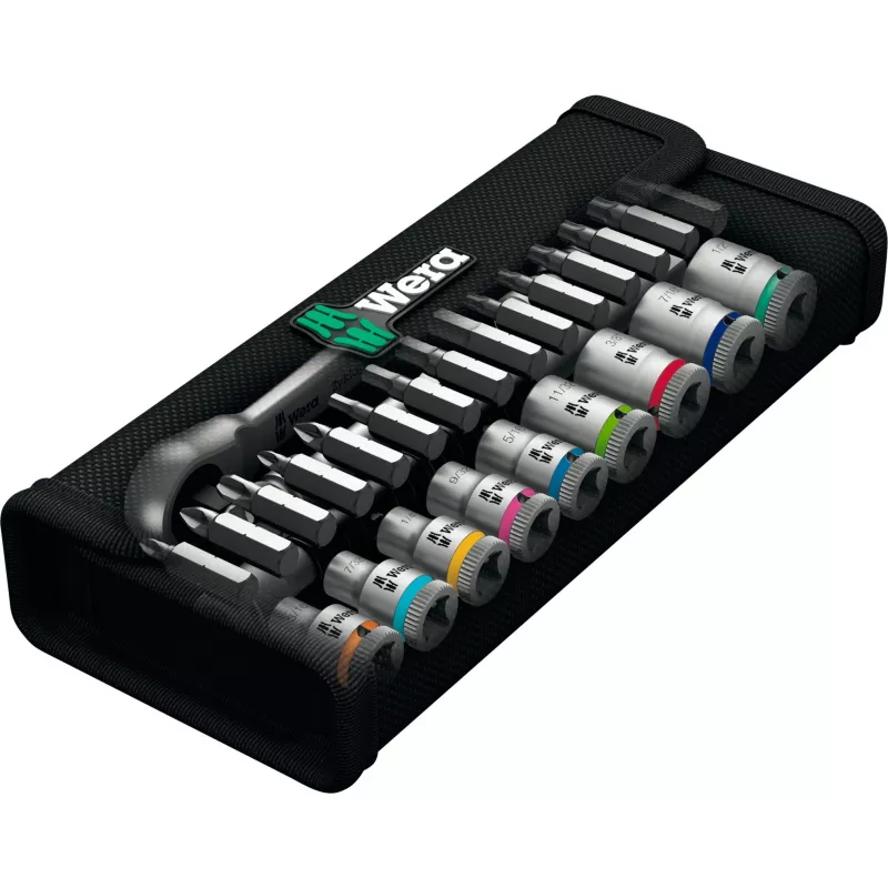 Conjunto de chaves de caixa Wera 8100 SA 10 28 peças