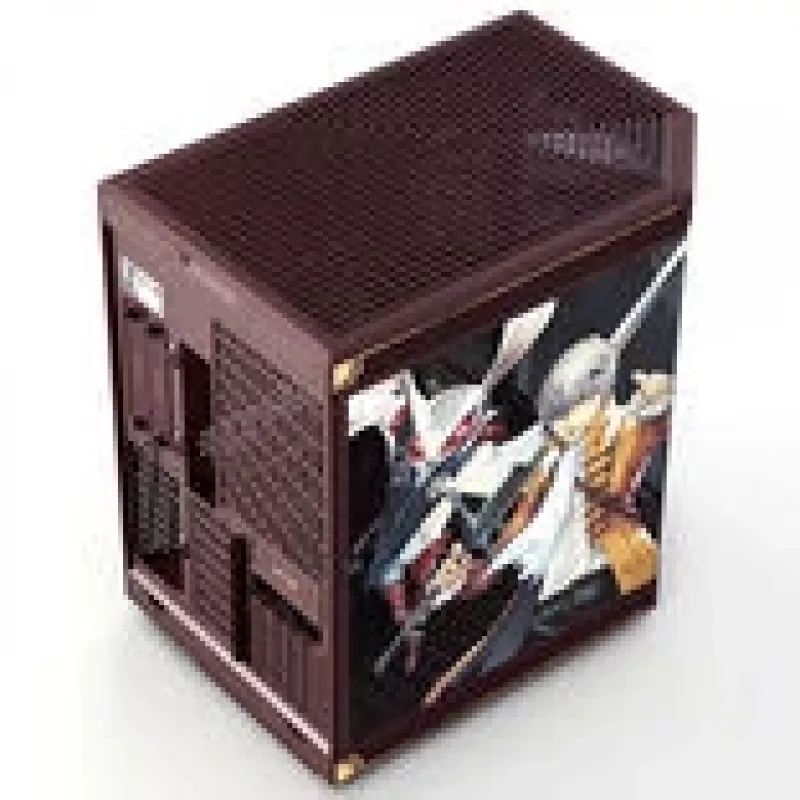 Caixa de PC HYTE Y70 Metaphor ReFantazio (Midi-Tower, E-ATX, vidro temperado, câmara dupla, cabo riser PCIe 4.0, branco/multicolor)