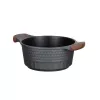 Utensílios de cozinha Resto Kitchenware Capella 2,6 L redondo preto madeira