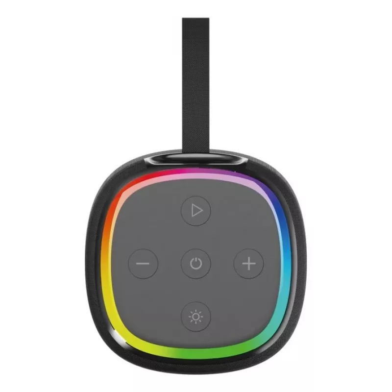 Gembird GMB Audio SPK-BT-LED-08L altifalante portátil/para festas estéreo altifalante portátil preto 10 W