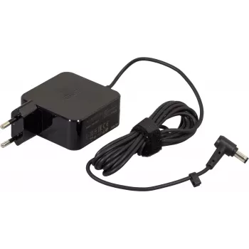 Fonte de alimentação para portátil ASUS 0A001-00231400, para interiores, 45 W, 19 V, 2‑polos, preto