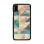 Capa para smartphone iKins para iPhone XS / iPhone XS Mosaic preta